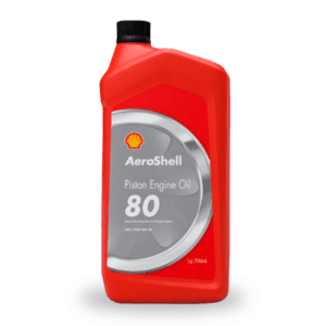 AeroShell 80 Aceite de Pistón Botella de Cuarto de Galón (946mL)
