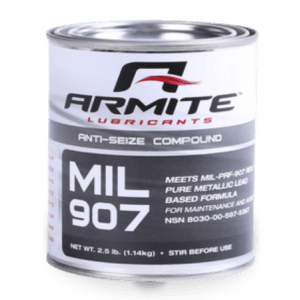 MIL907 Compuesto Antigripante de alta temperatura de grado militar - Lata de 1 lb